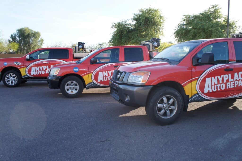 Anyplace Auto Repair Fleet