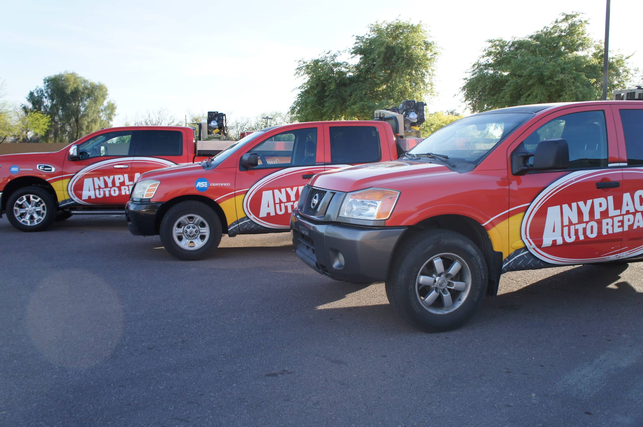 Anyplace Auto Repair Fleet